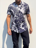 Jungle Print Party Shirt in Cotton