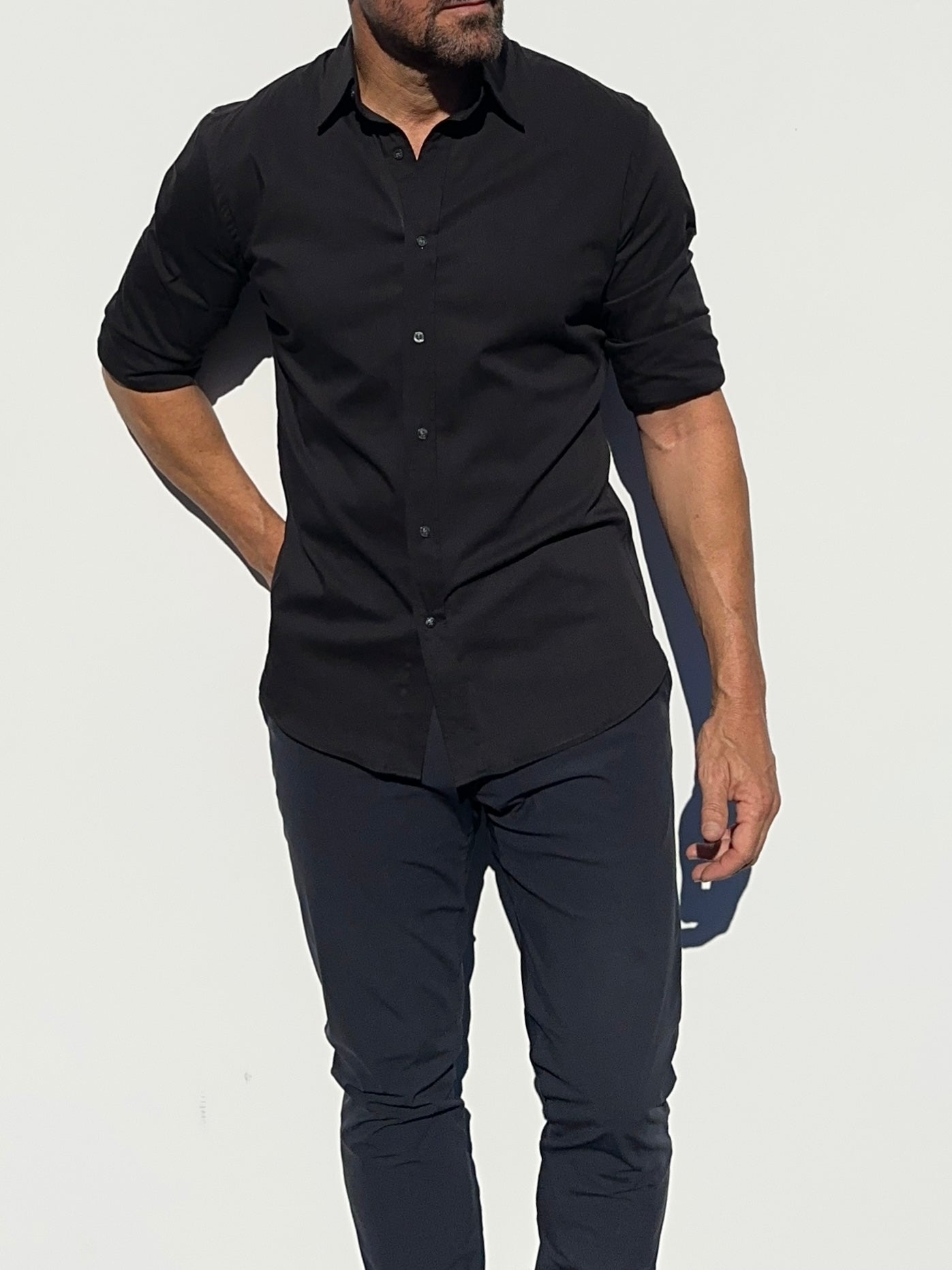 The After-Dark Twill - Black Twill