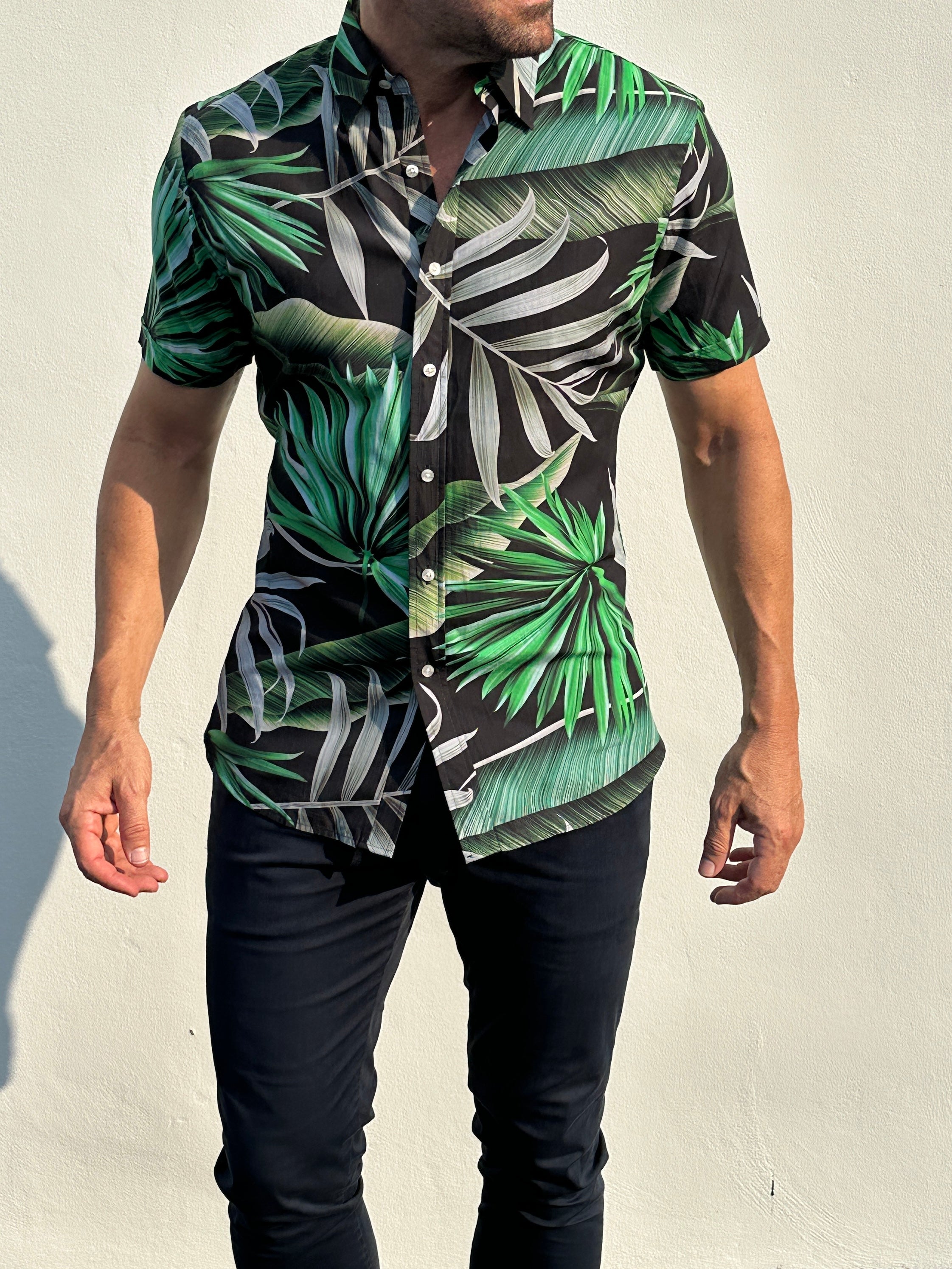 Club Tropicana Party Shirt - Vibrant Green