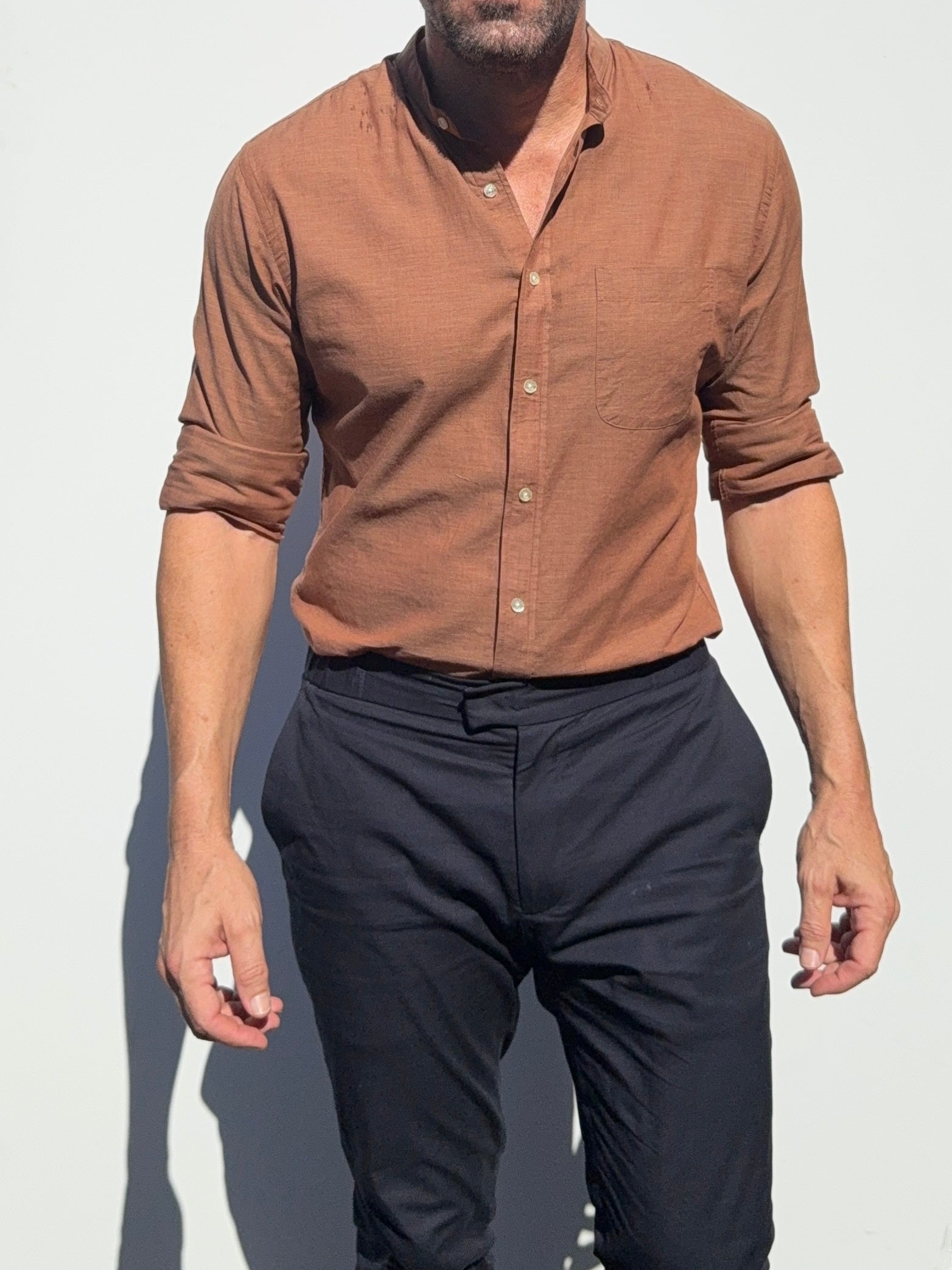Super Lightweight Cotton - Burnt Orange