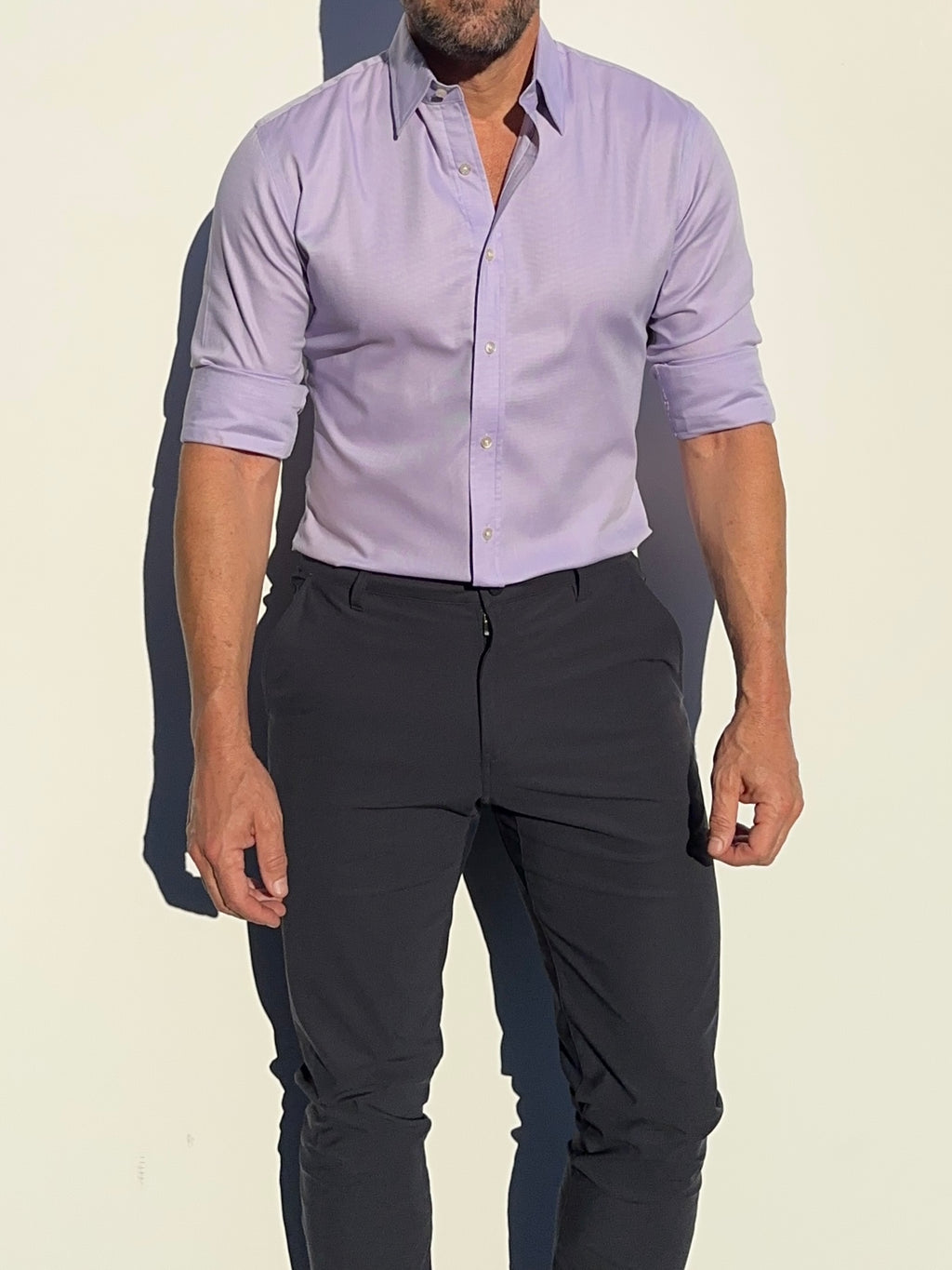 Stretch Royal Oxford - Lavender