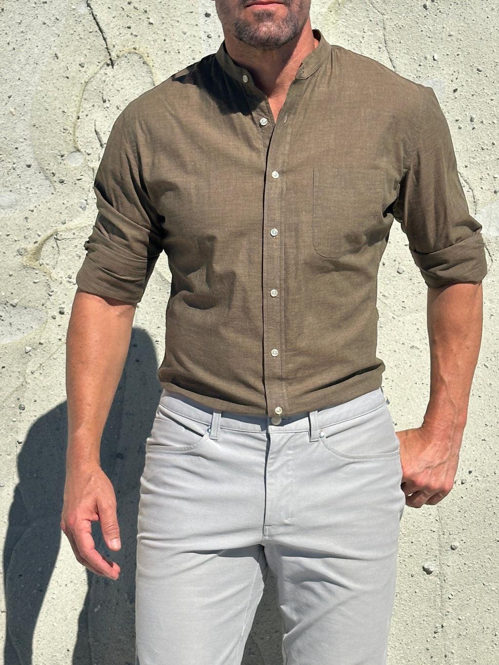 Super Lightweight Cotton - Desert Green