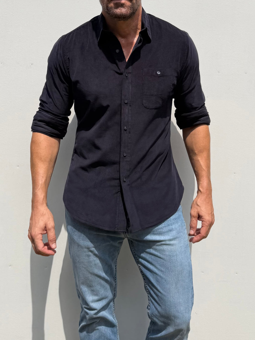 The One-Pocket Corduroy Shirt