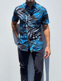 Club Tropicana Party Shirt - Electric Blue