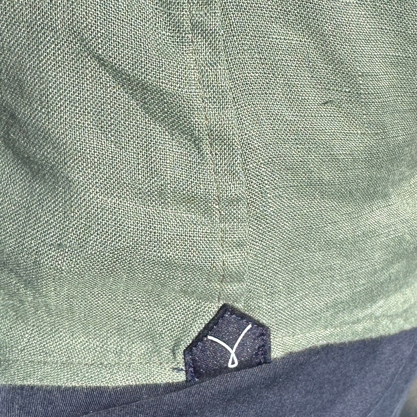 Long Sleeve 1-Pocket Linen - Forest Khaki