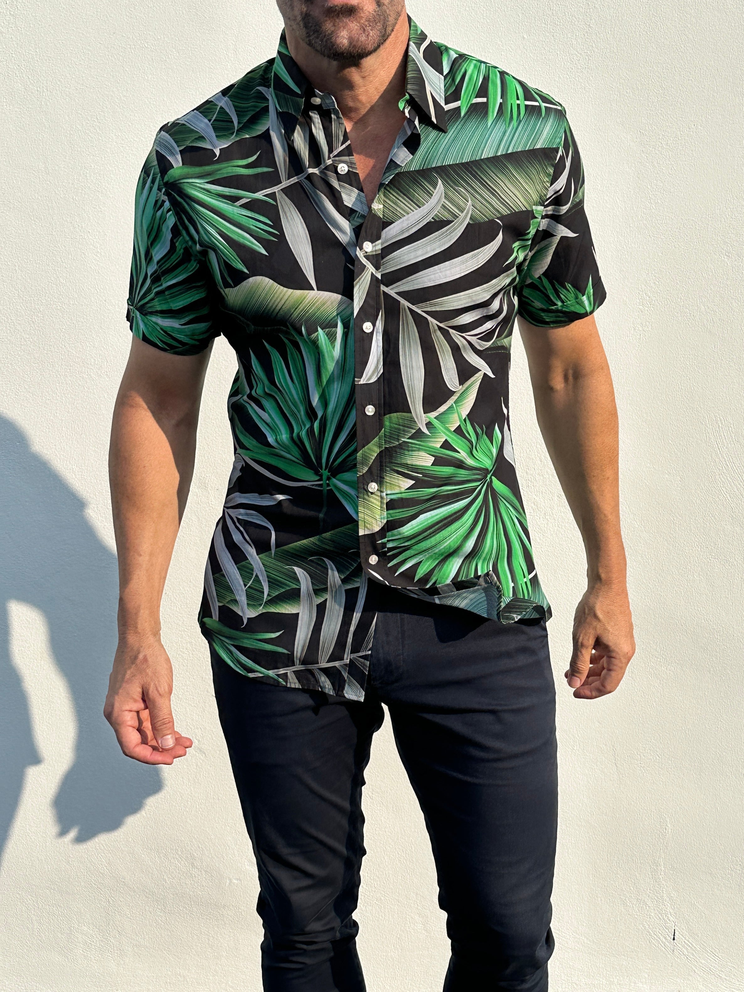 Club Tropicana Party Shirt - Vibrant Green