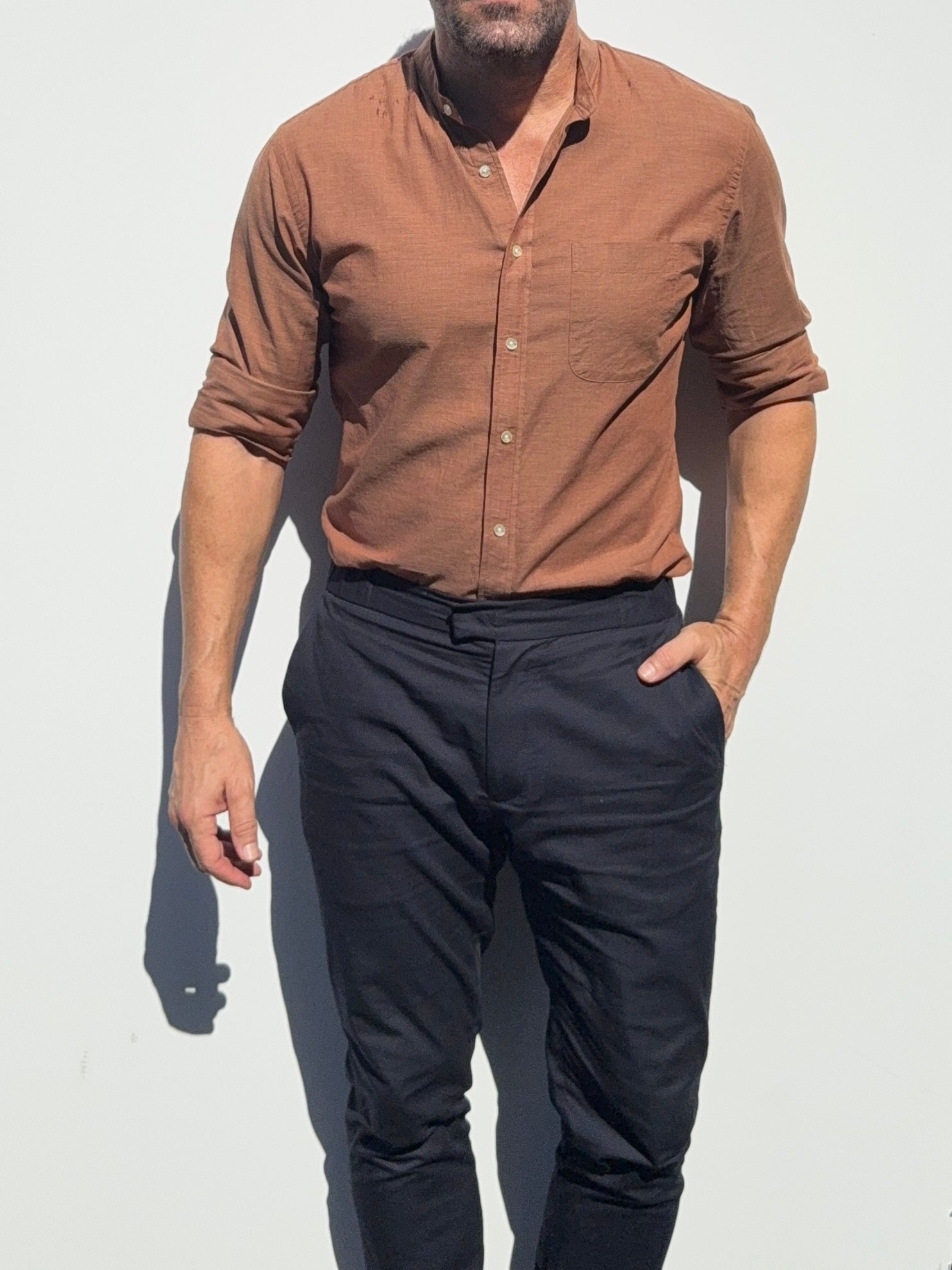 Super Lightweight Cotton - Burnt Orange