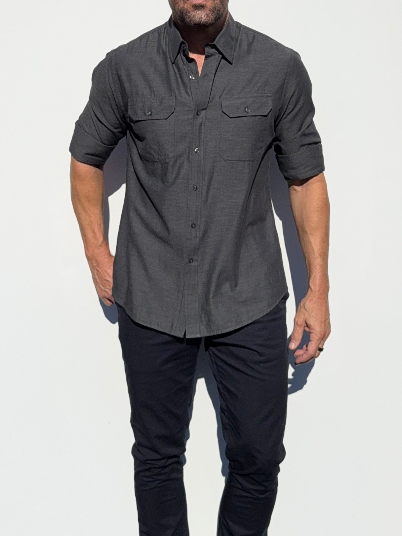 The Utility Shirt in Twill