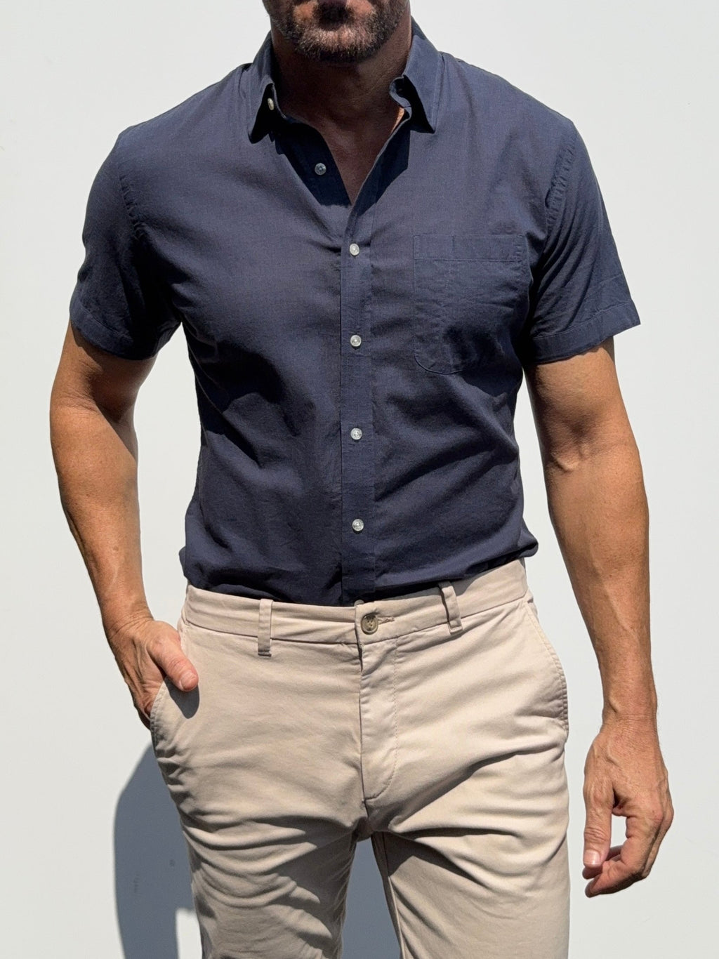 Super Lightweight Cotton - Navy