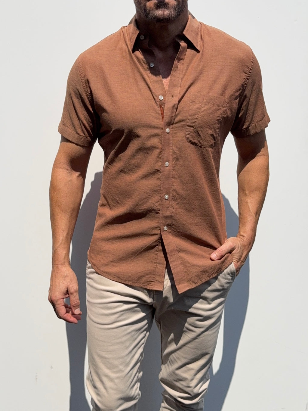 Super Lightweight Cotton - Burnt Orange