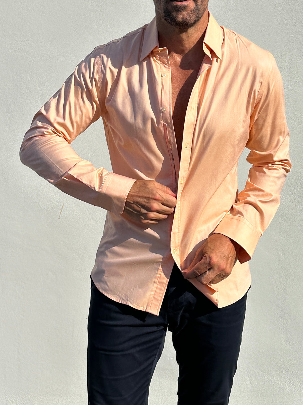 Wrinkle-Resistant OG Oxford - Peach