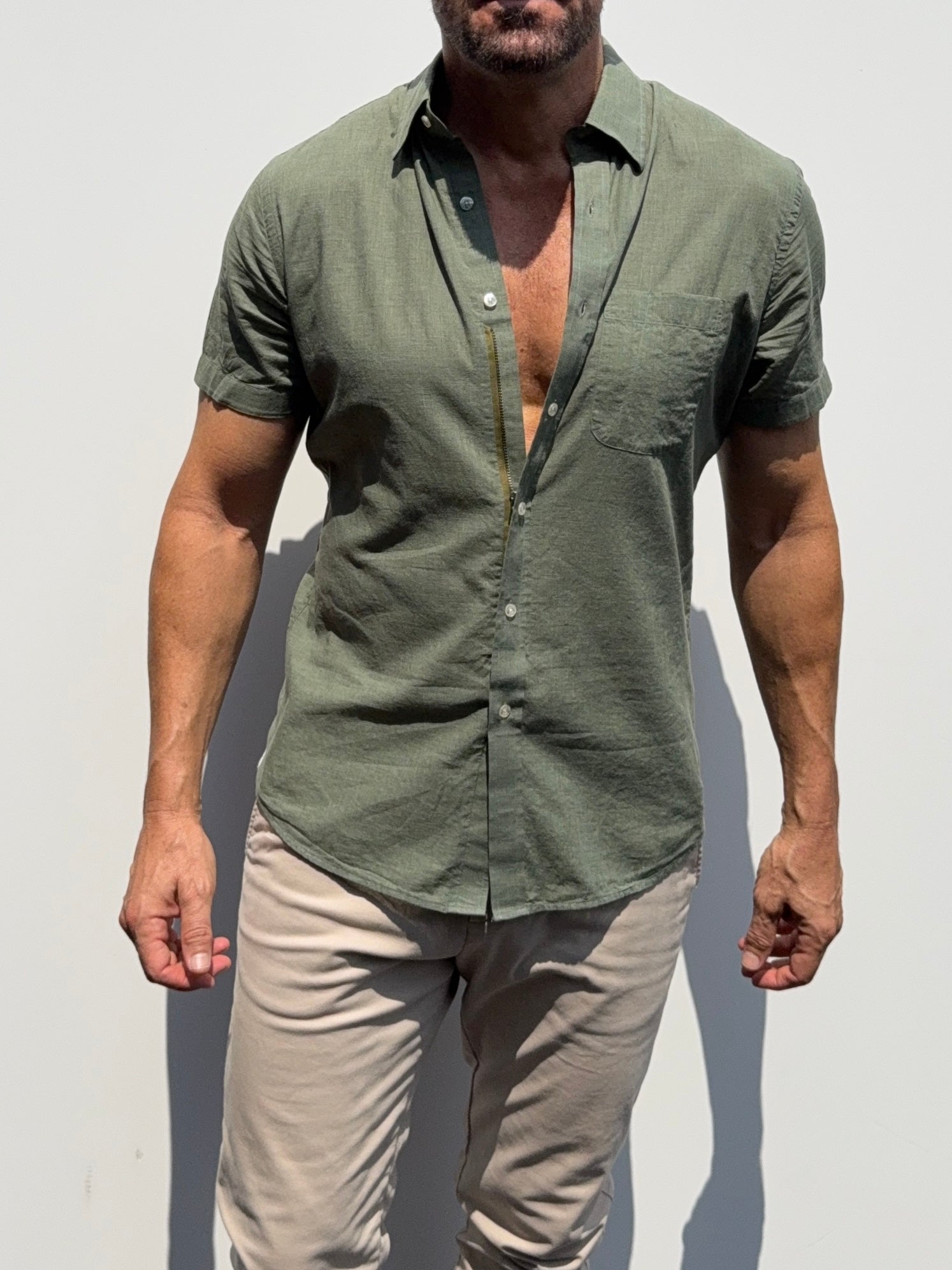 Super Lightweight Cotton - Moss Green