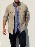 The Urban Legend Shirt-Jacket in Desert Tan - Tan