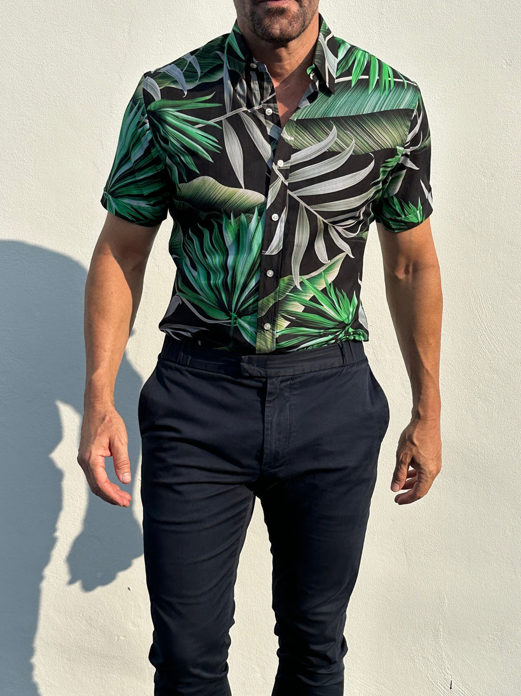Club Tropicana Party Shirt - Vibrant Green