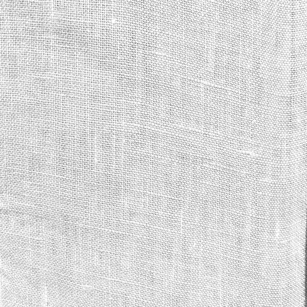 Short Sleeve Linen Raider Shirt - Off White Linen