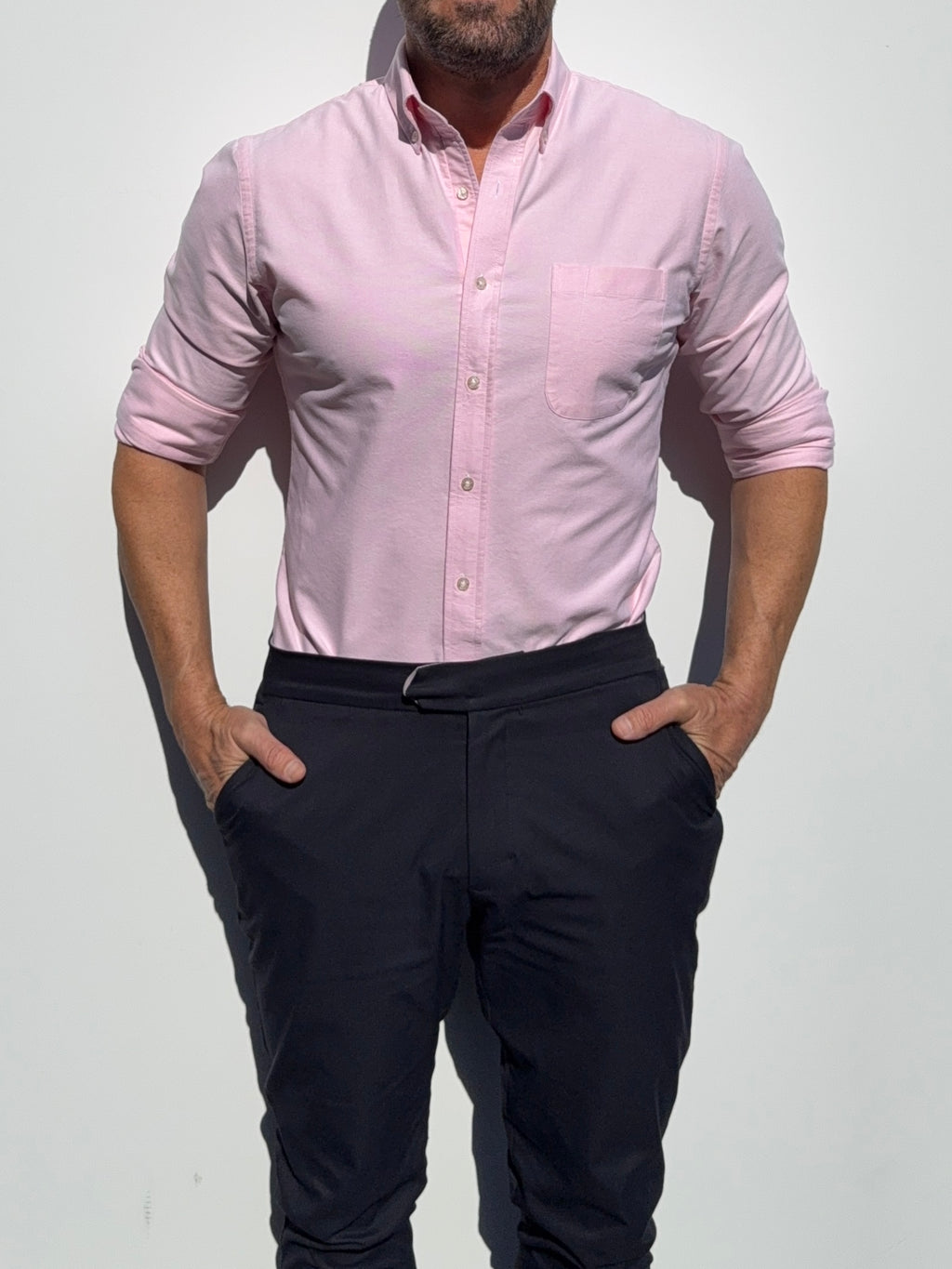 The Pink OCBD - Pink