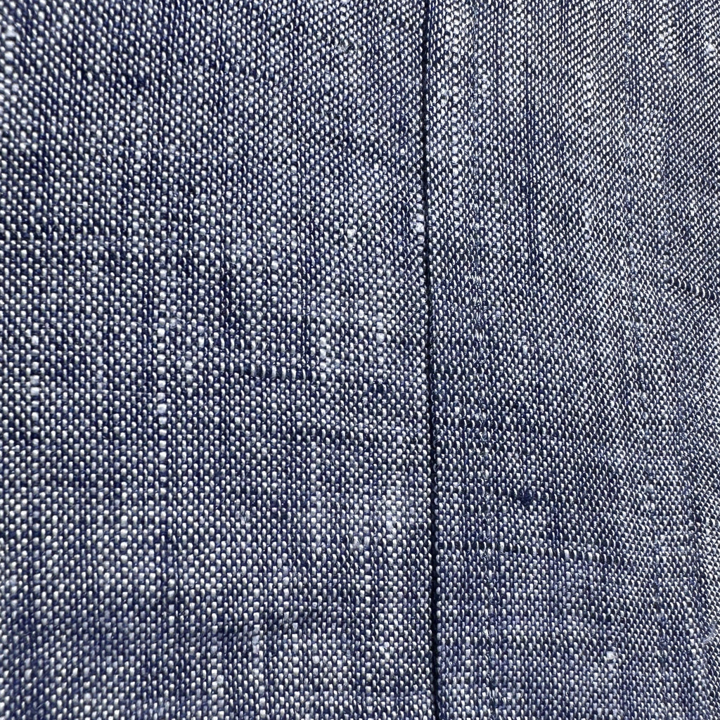 The Raider Shirt in Linen - Navy Chambray