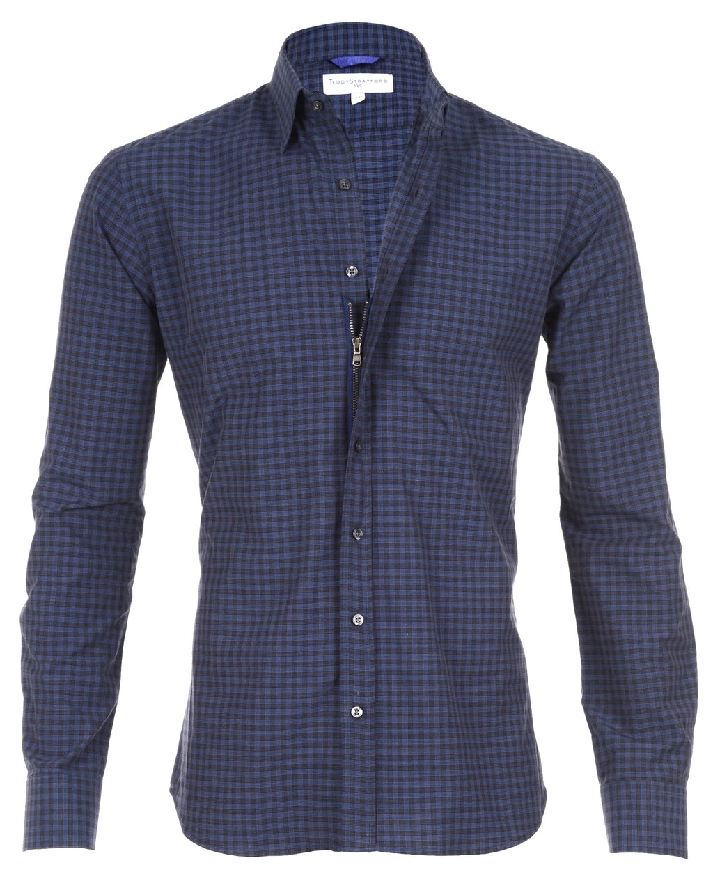 Black & Blue Plaid - Black & Blue Plaid