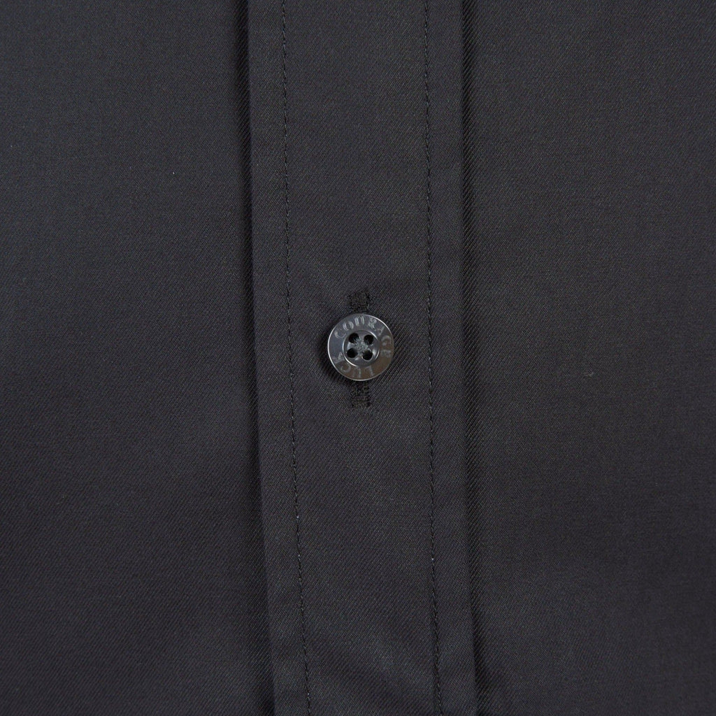 The Utility Shirt in Twill - Jet Black
