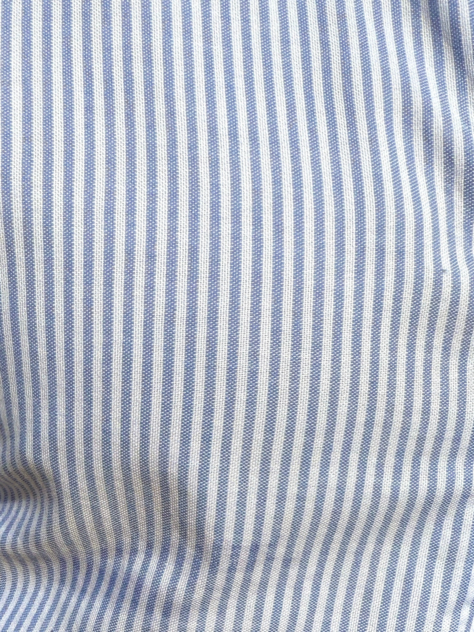The Striped OCBD - Light Blue Pinstripe