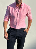 The Solid OCBD: Oxford Cloth Button Down in Red - Red
