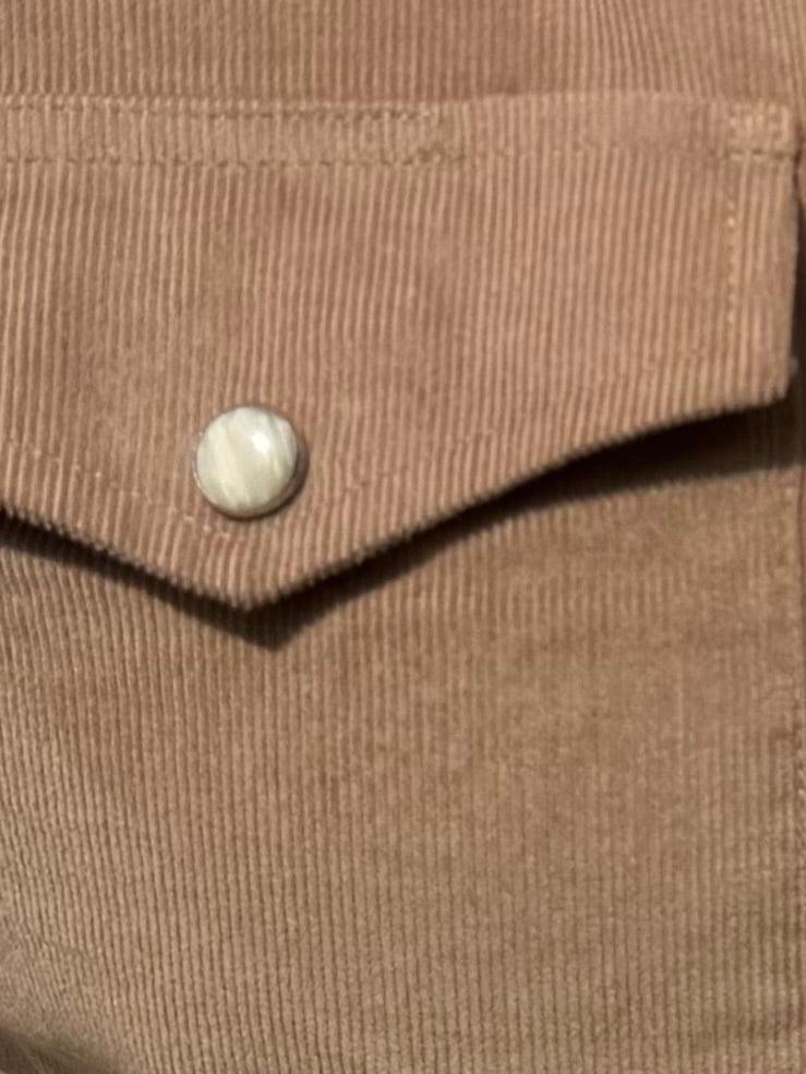 The Corduroy Western - Camel Light Brown