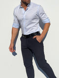The Gabardine Dress Twill - Light Blue Gabardine