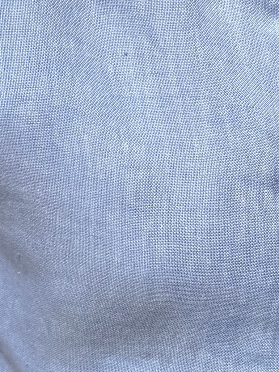 Band Collar Robust Linen - Light Blue