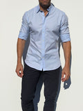 Wrinkle-Resistant OG Oxford - Light Blue