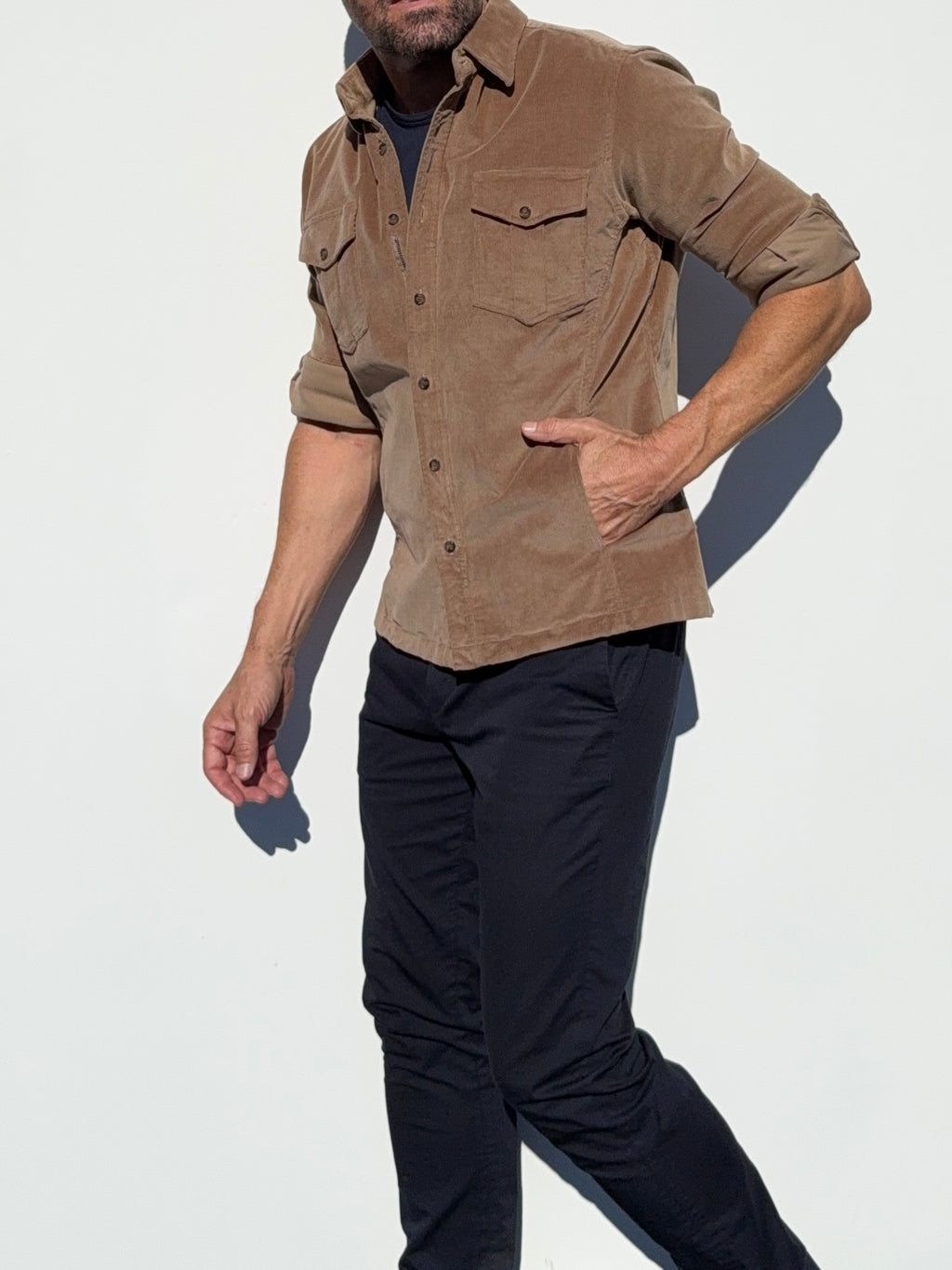 The Urban Legend Shirt Jacket in Corduroy