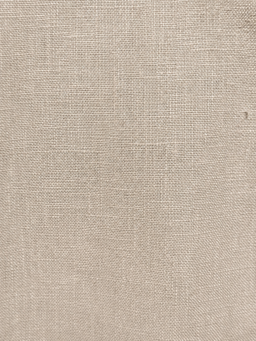 Linen Camp Collar Shirt - Stone- Small Batch #680