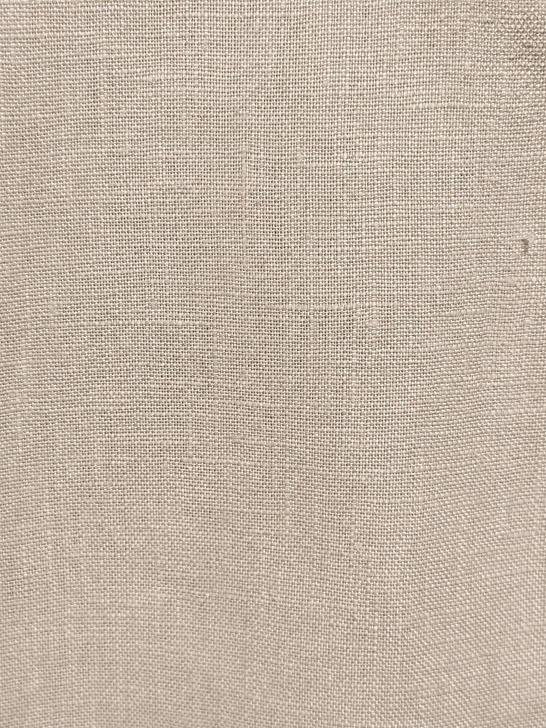 Linen Camp Collar Shirt - Stone- Small Batch #680