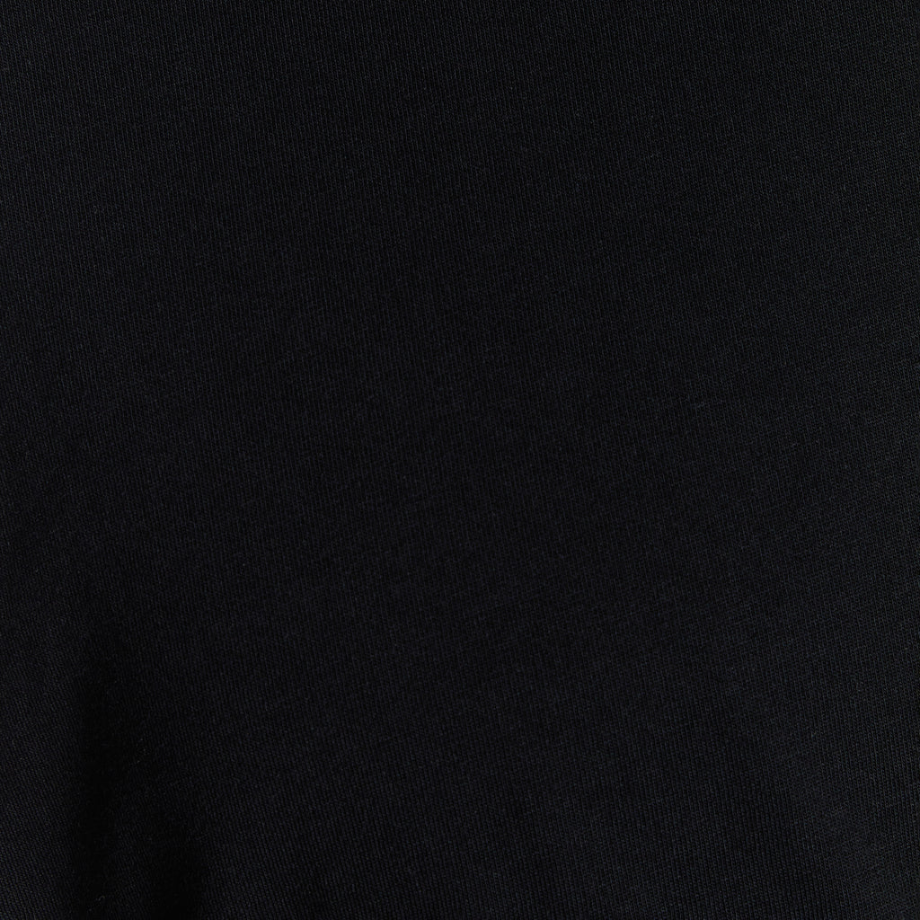 Crewneck T-shirt in Tedra™ Light - Black