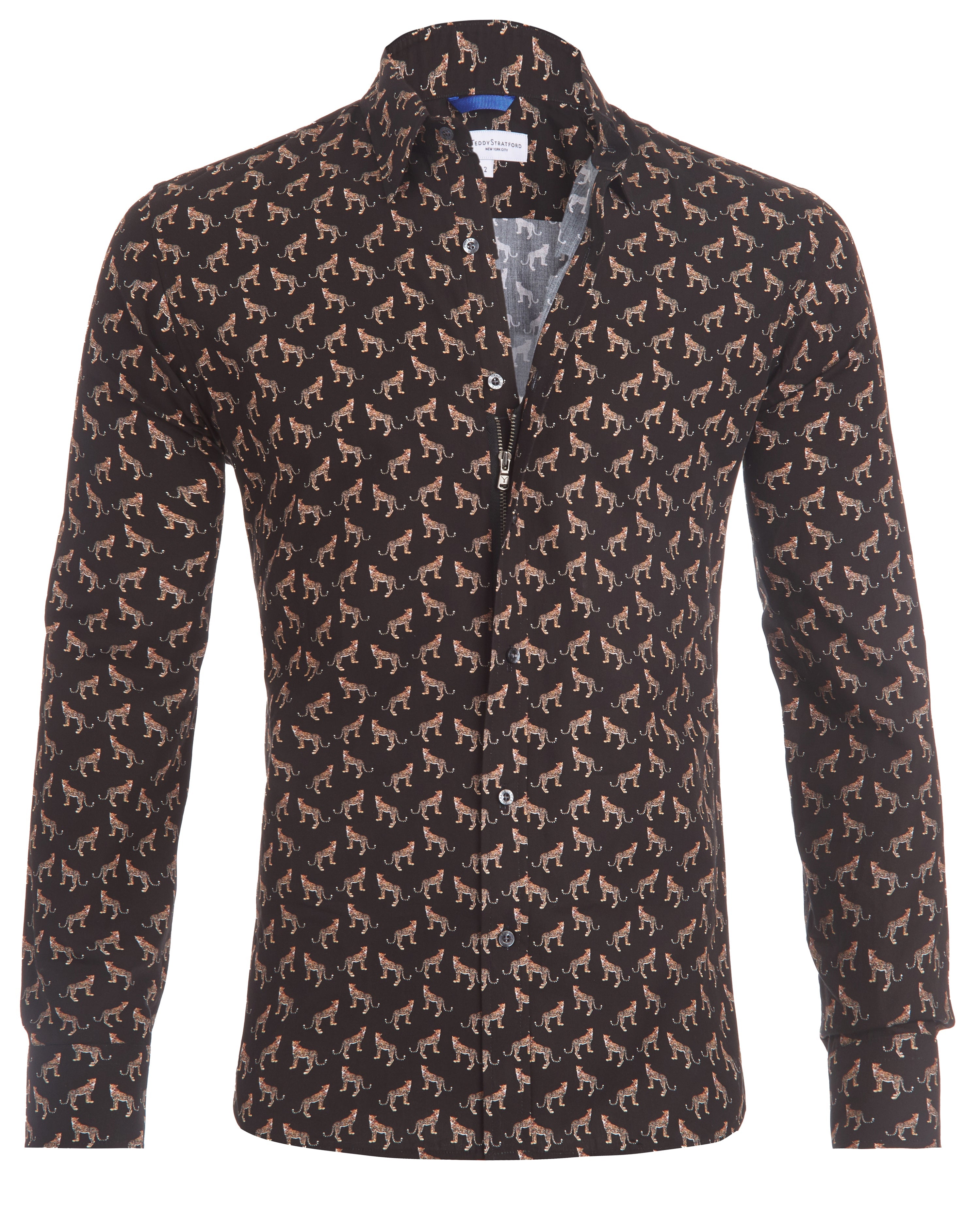 Small Print Party Shirt - The Cheetah