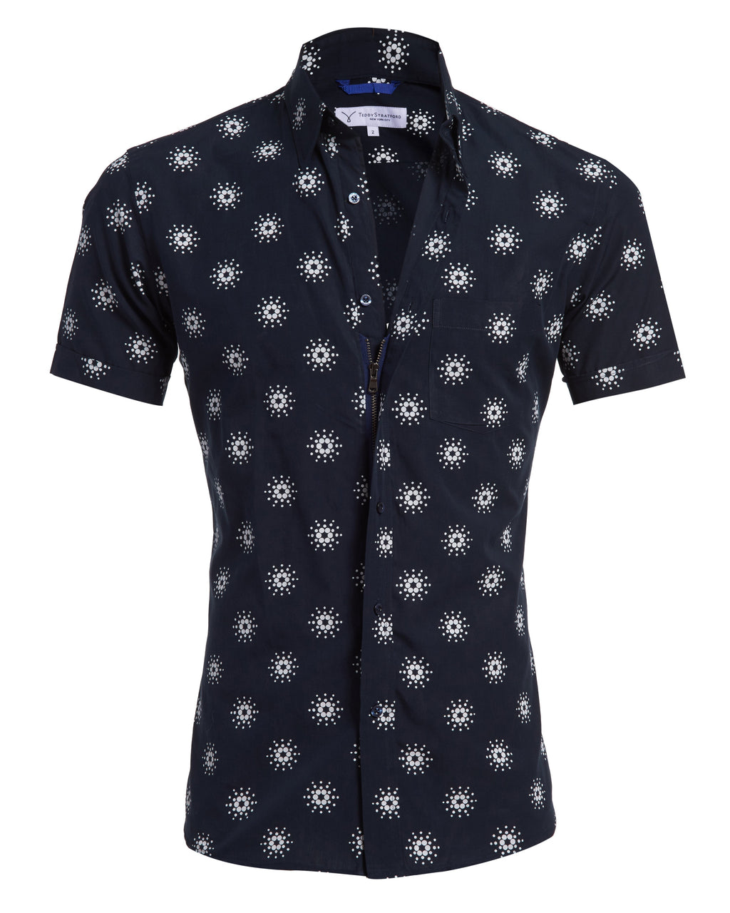 Cardano Summer - Navy Print