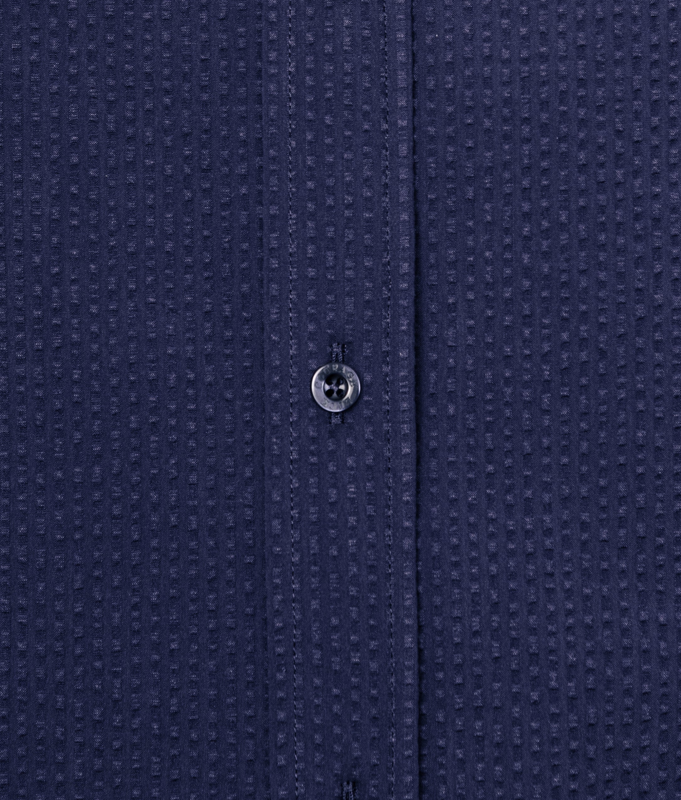 Solid Seersucker - Midnight Blue