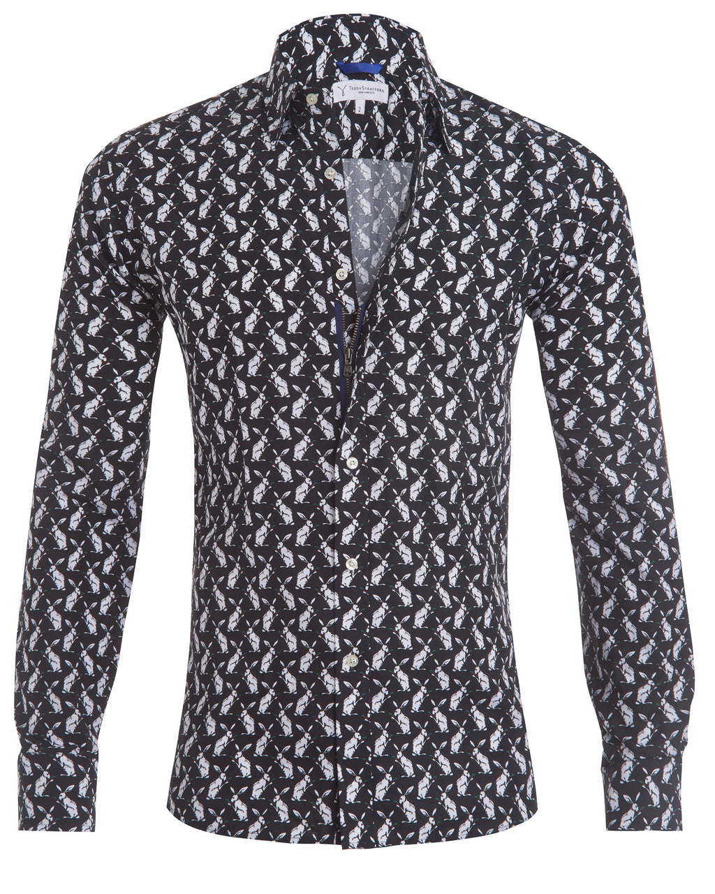 Small Print Party Shirt - Rabbit Run