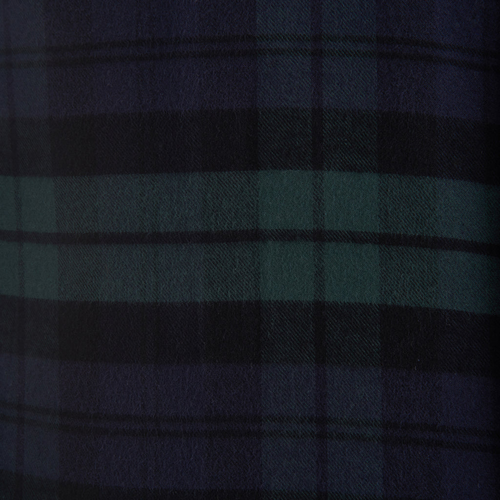 Forest, Navy & Black Utility Flannel - Sage Navy & Black Flannel