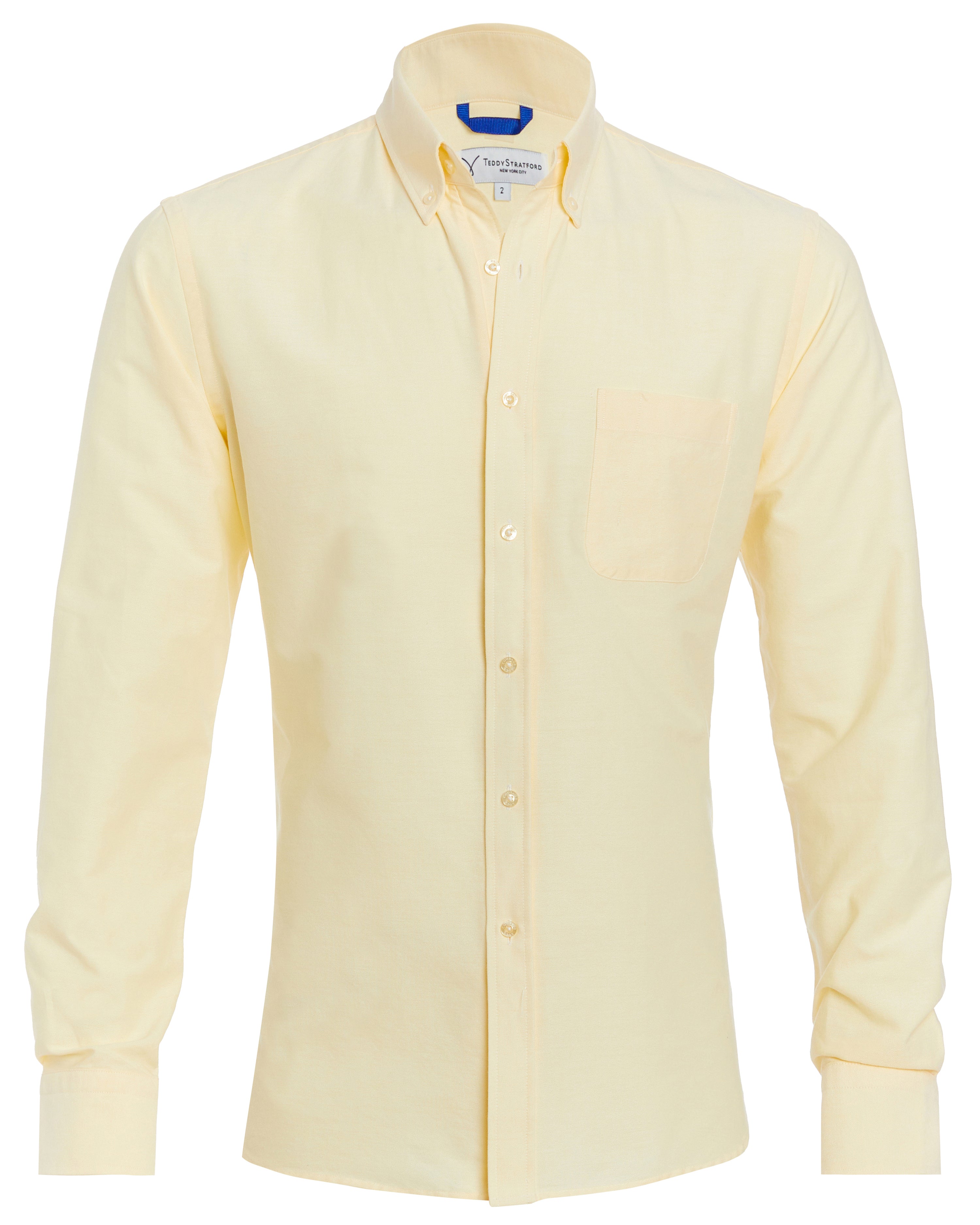 Yellow Oxford Cloth Button Down - Yellow
