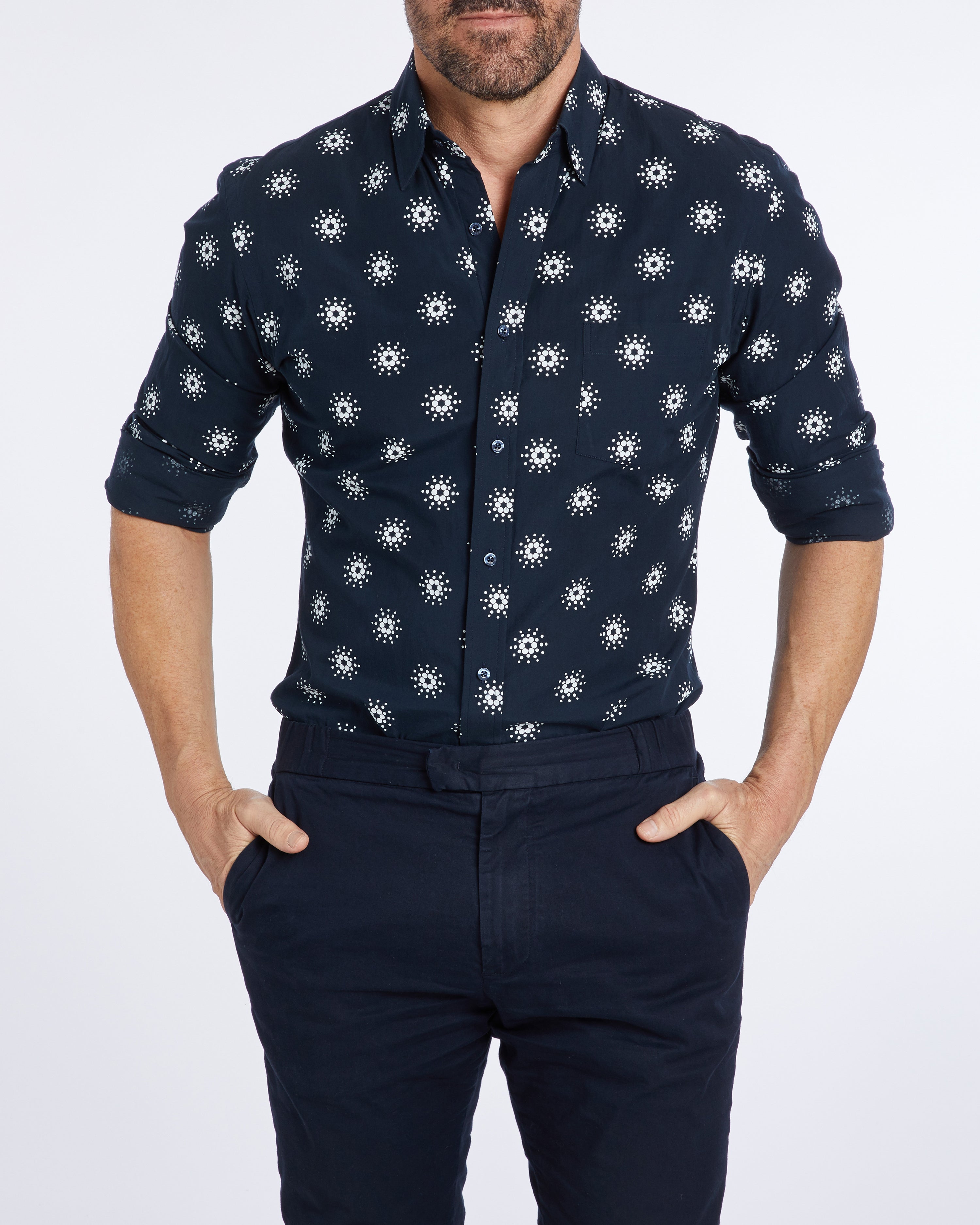 Ada to the Moon - Navy Print