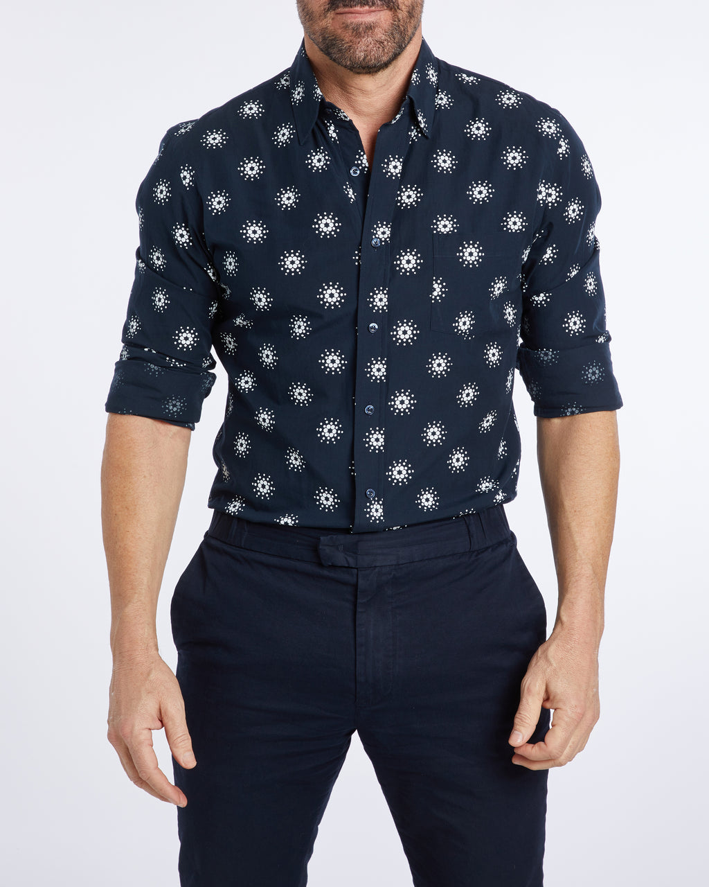 Ada to the Moon - Navy Print