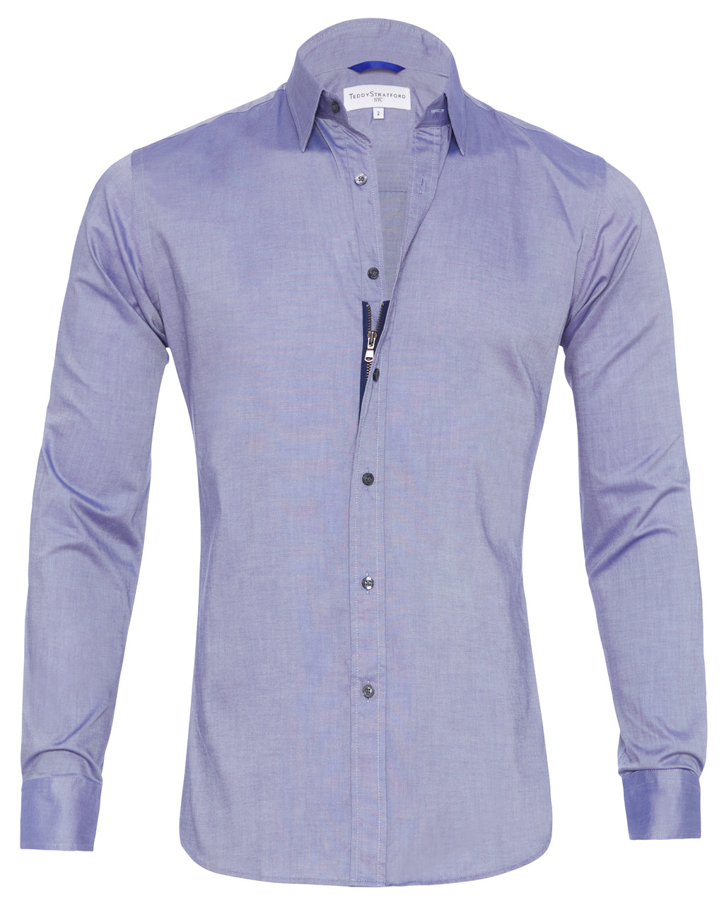 Wrinkle-Resistant OG Oxford - Indigo