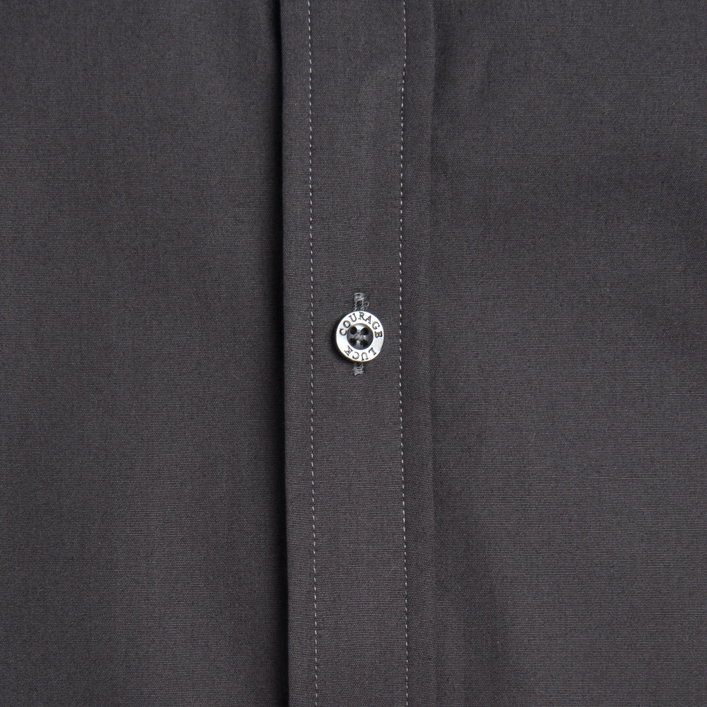 Incognito Stretch Poplin - Charcoal