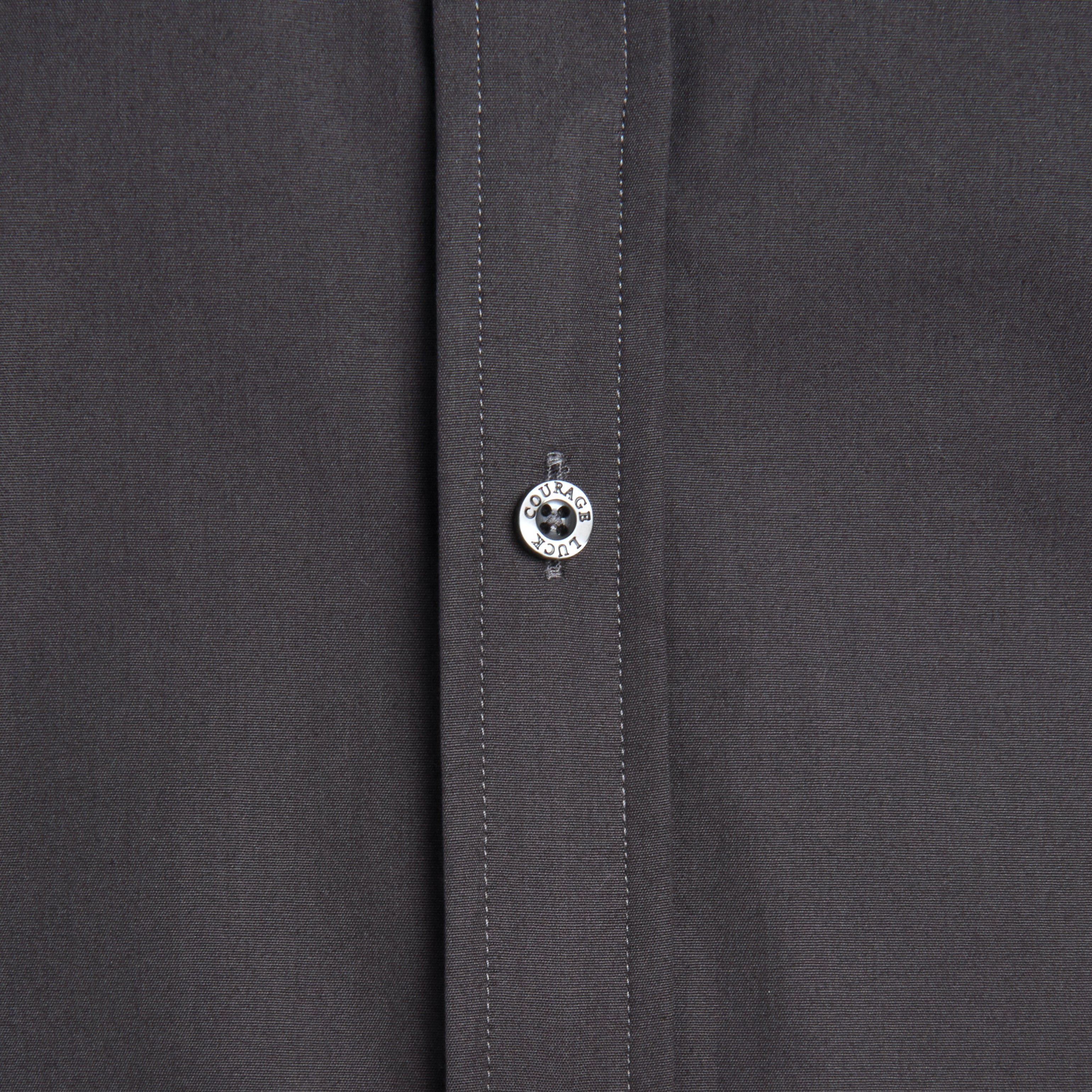 Incognito Stretch Poplin - Charcoal