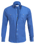 Two-Pocket Lux Flannel Twill - French Blue