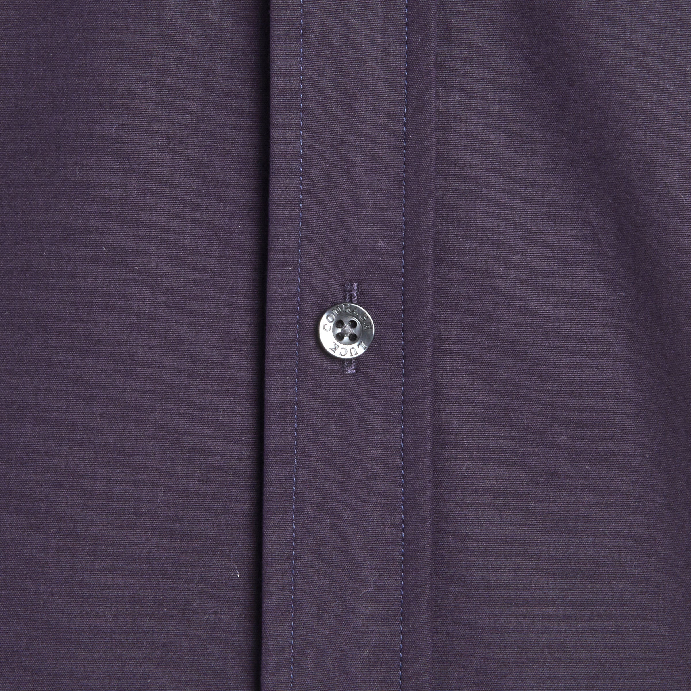 Incognito Stretch Poplin - Eggplant