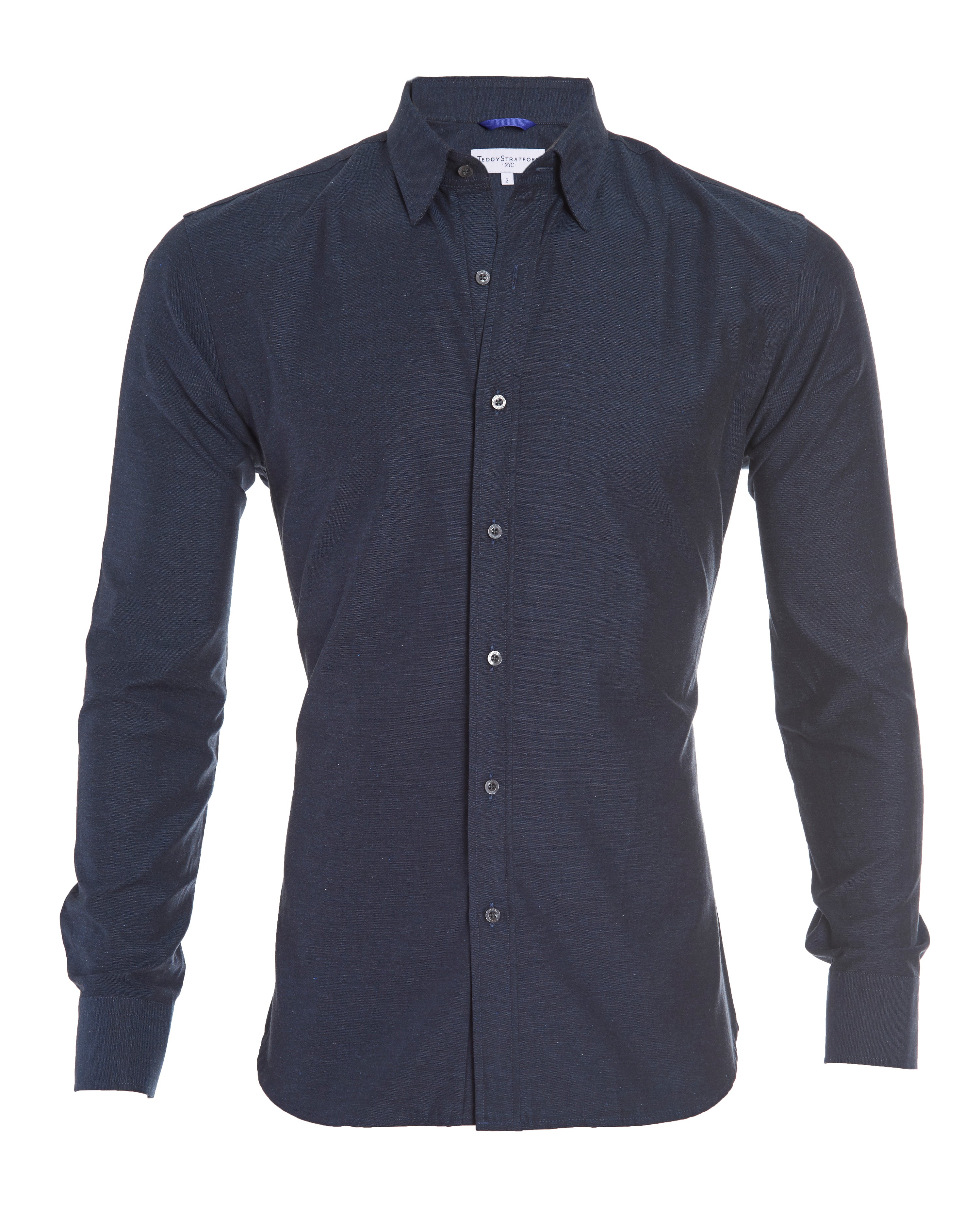 Super Lightweight Cotton- Long Sleeve - Navy