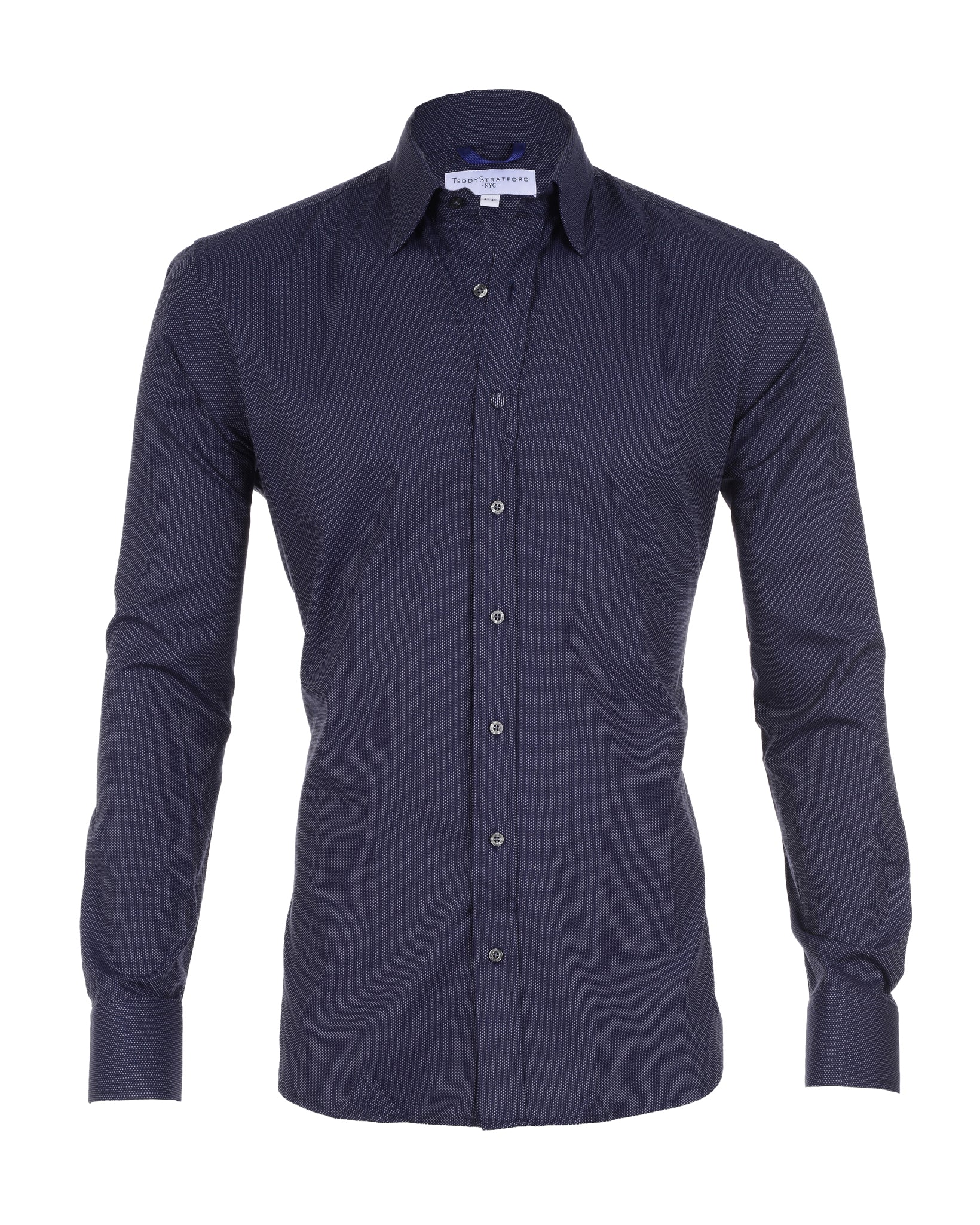 Midnight Micro-Dot - Midnight Blue