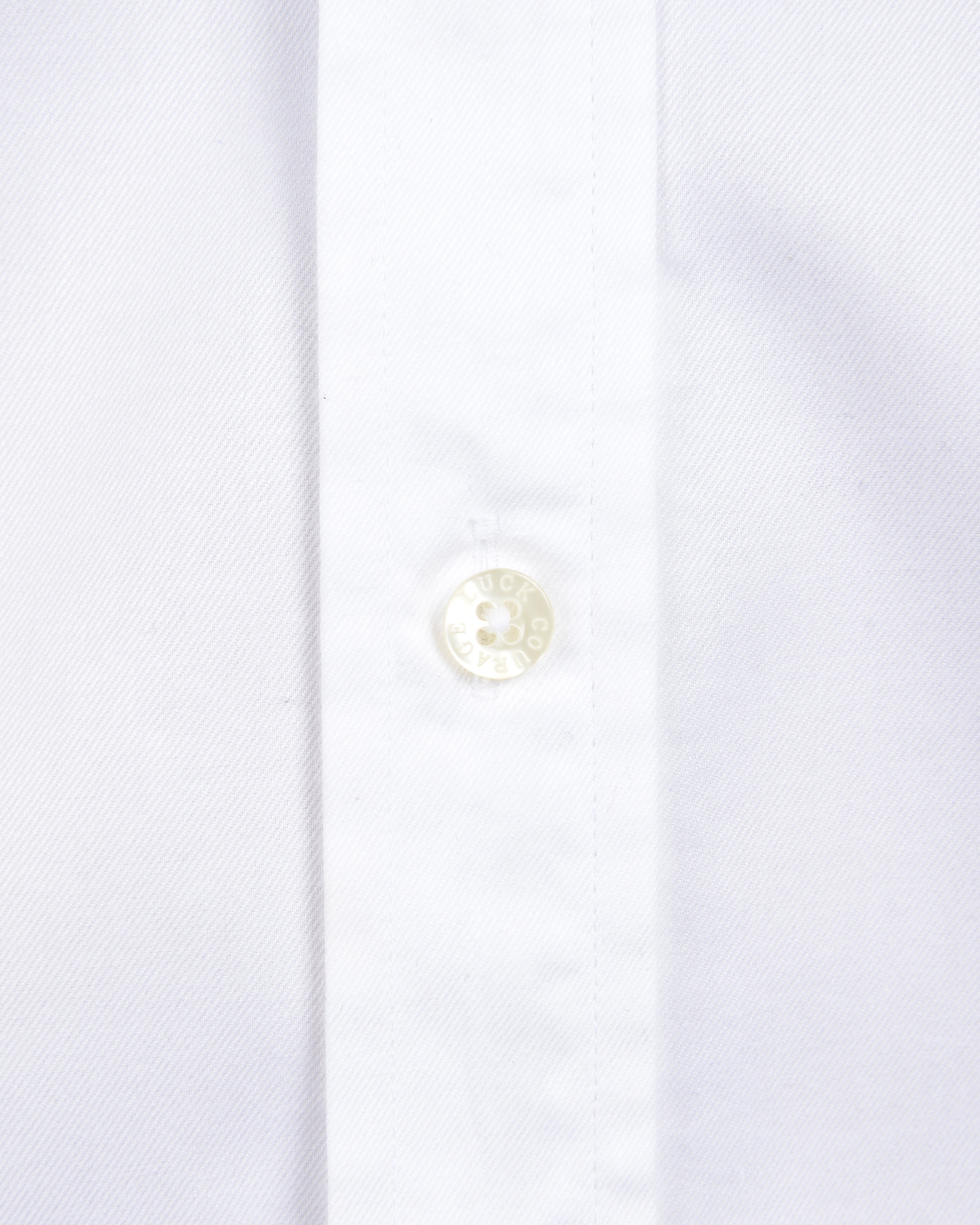 The Gabardine Dress Twill - White Gabardine