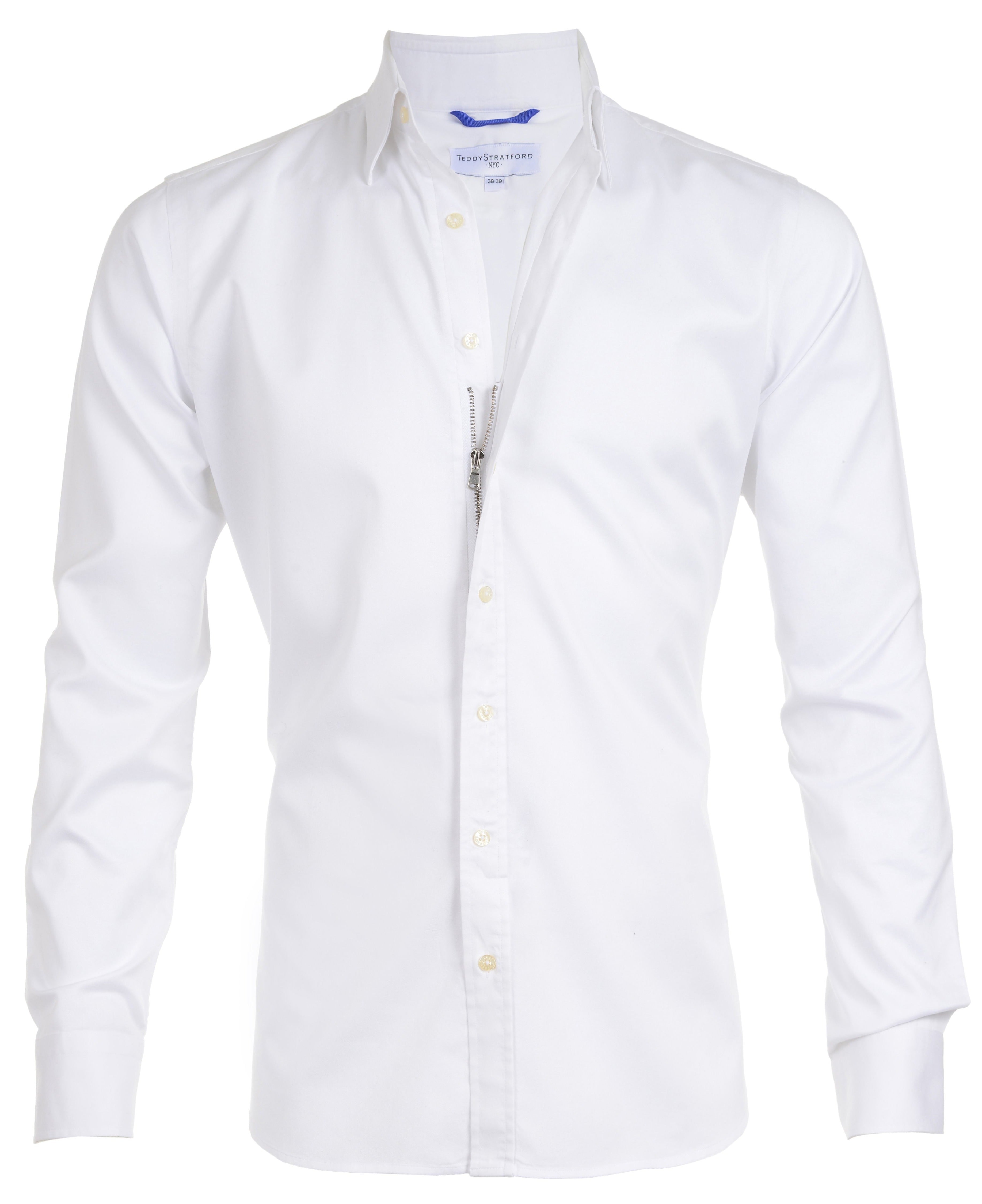 The Gabardine Dress Twill - White Gabardine
